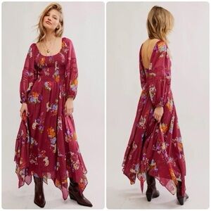 Free People Morning Glory Floral Maxi Dress